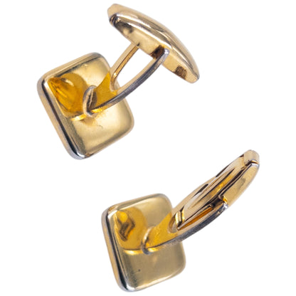 Vintage 80s Gucci Marble Pattern Cufflinks