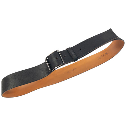 Vintage 2000sMiu Miu Leather Belt Size L