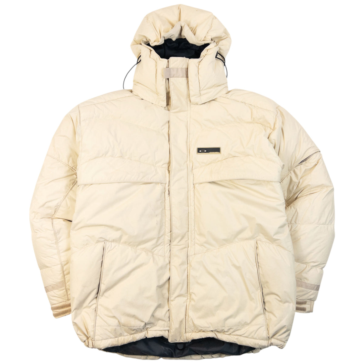Vintage 90s Oakley Zip Up Puffer Snowboarding Jacket Size S