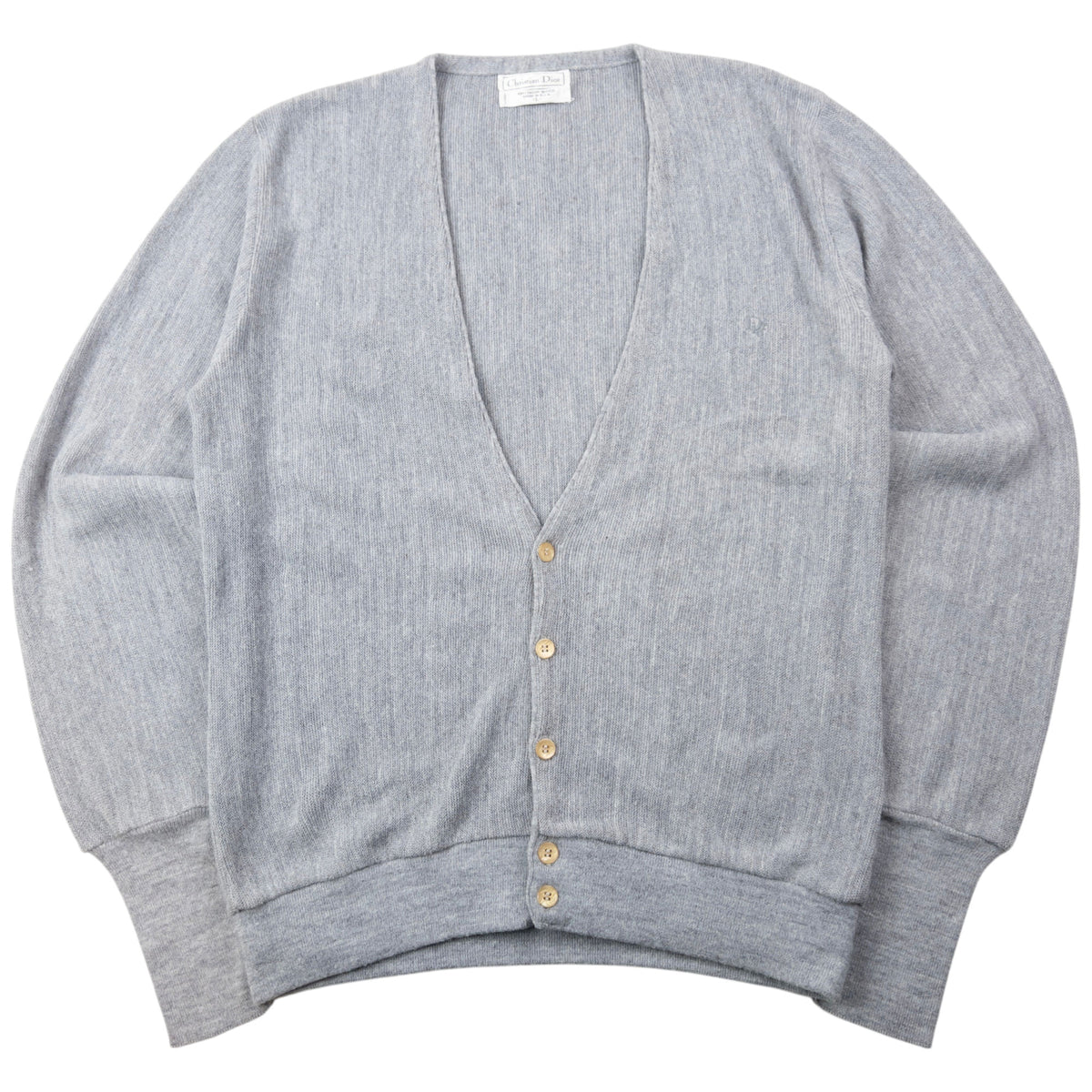 Vintage 80s Dior Button Up Cardigan Size M | Second Wave Vintage 