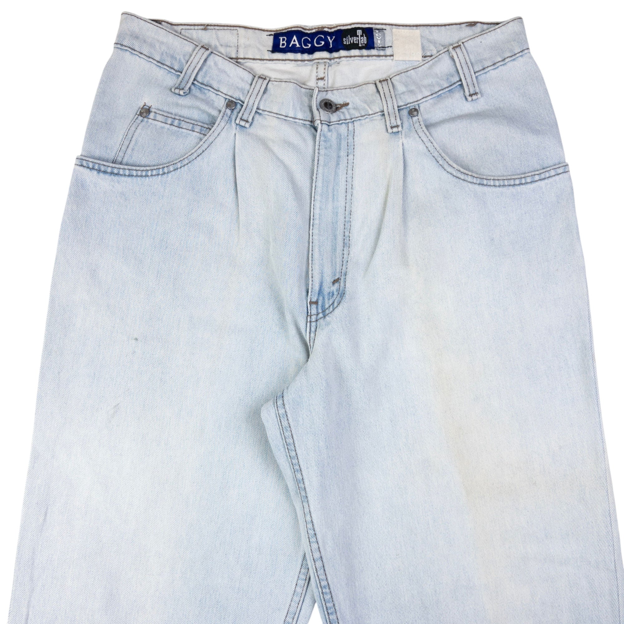 Vintage Levi's Silver Tab Baggy Denim Jeans Size W33