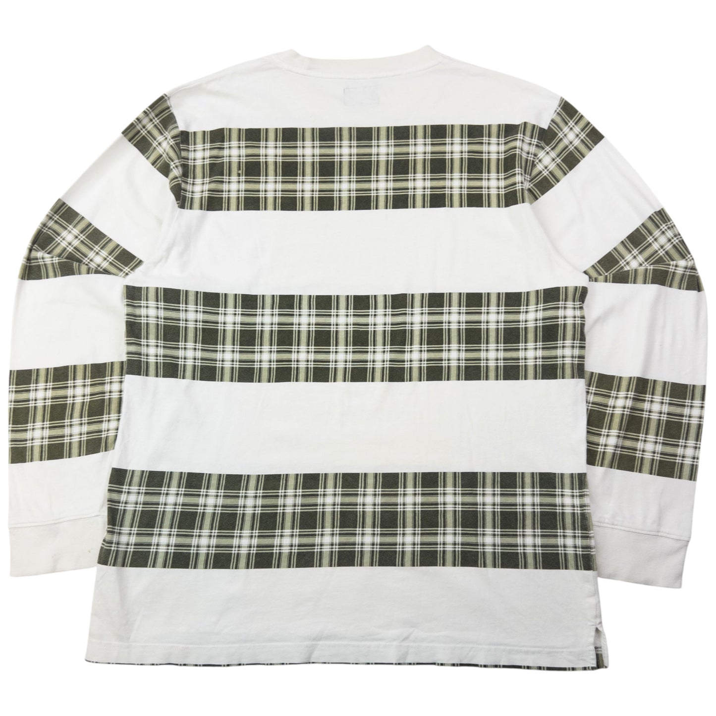 Vintage 2000s Stussy Checkered Long Sleeve T Shirt Size M