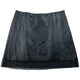 Vintage 2000s Versace Jeans Couture Faux Leather Mini Skirt Womens Size W26