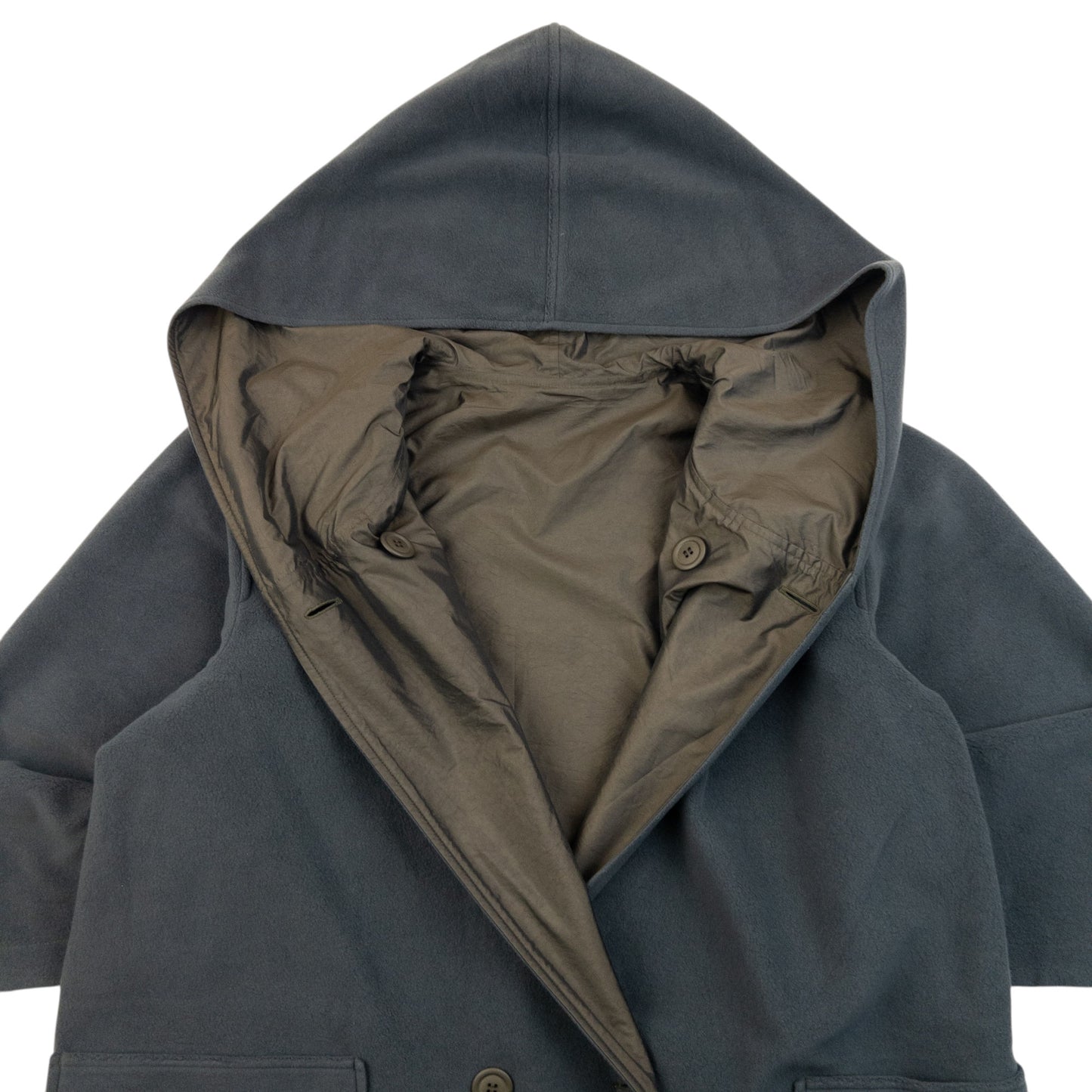 Vintage 2000s Issey Miyake Windcoat Reversible Fleece Rain Jacket Size M