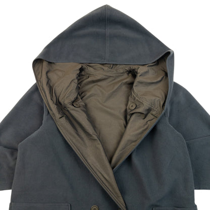 Vintage 2000s Issey Miyake Windcoat Reversible Fleece Rain Jacket Size M