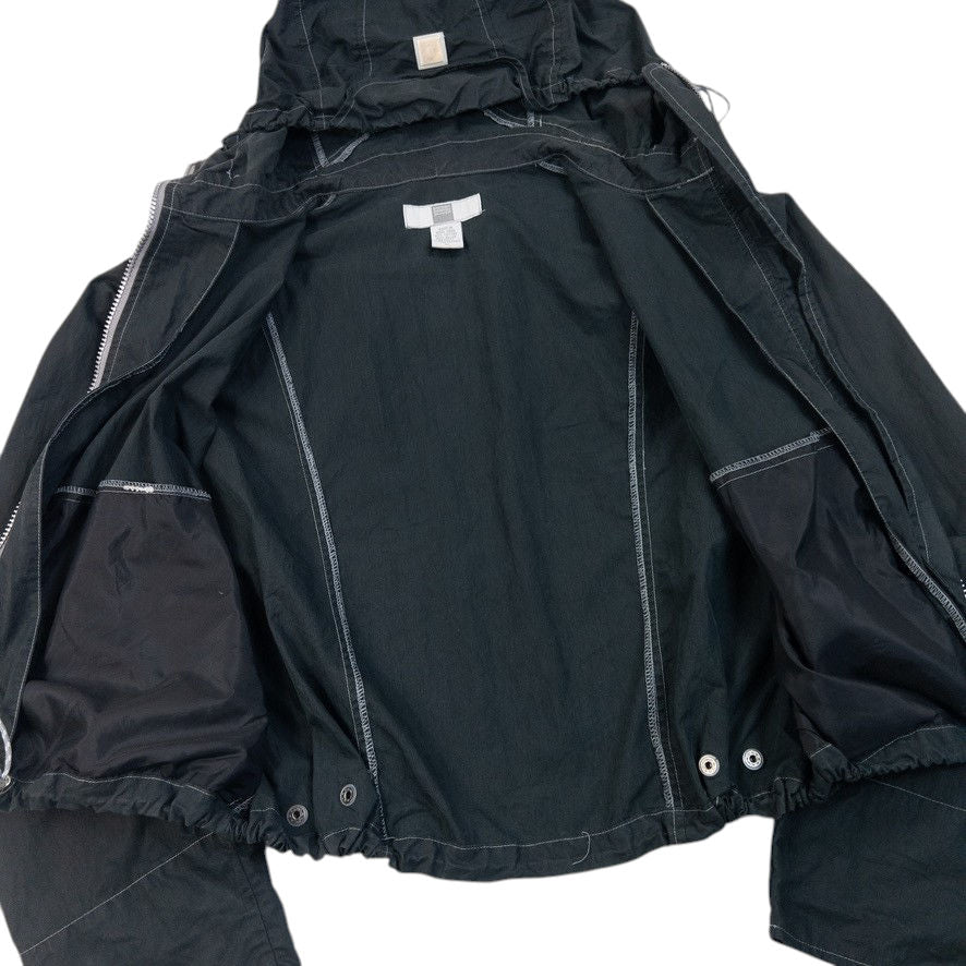 Vintage 2000s Marithe + Francois Girbaud Cropped Jacket in black, photo 5