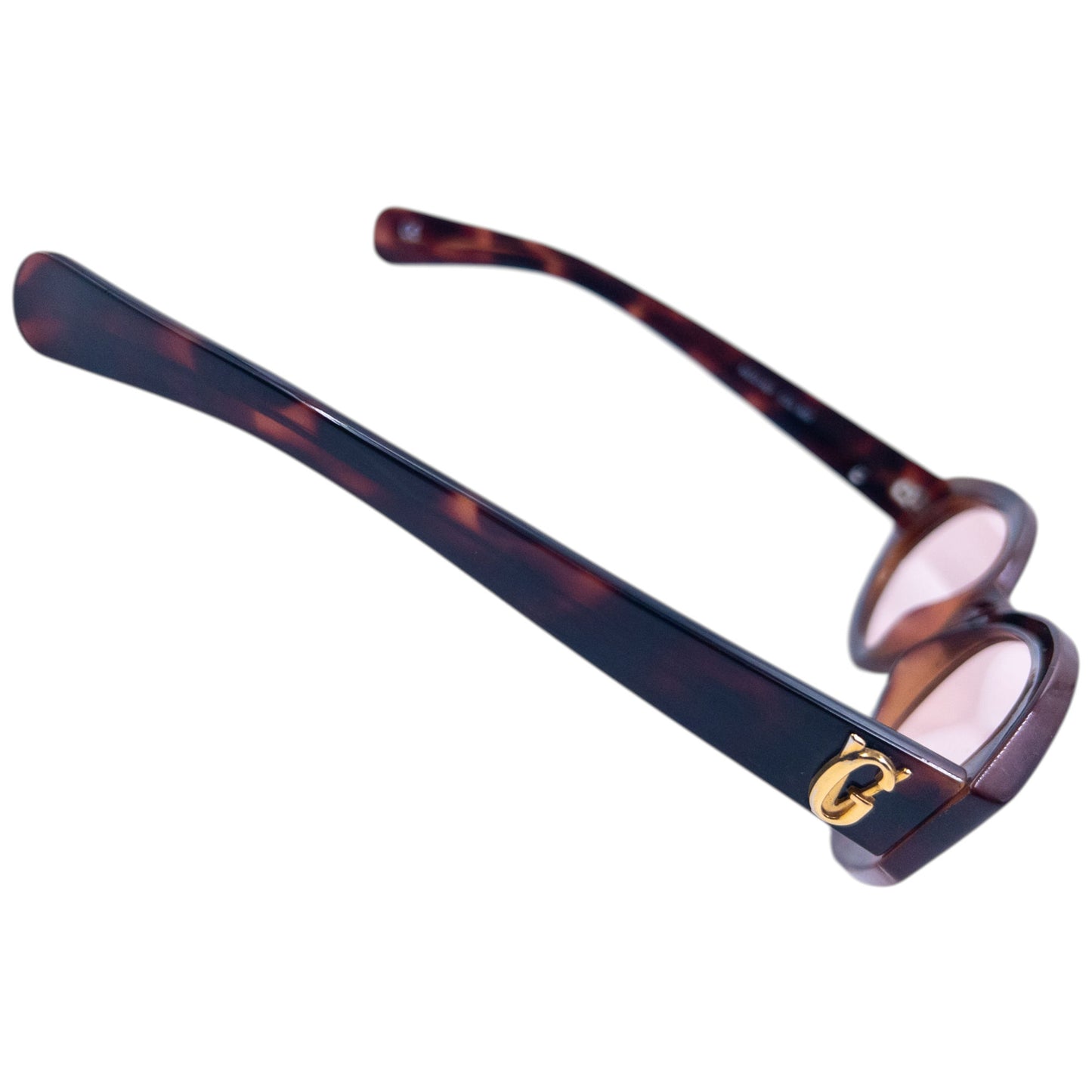 Vintage 2000s Gianni Versace Tortoise Shell Sunglasses