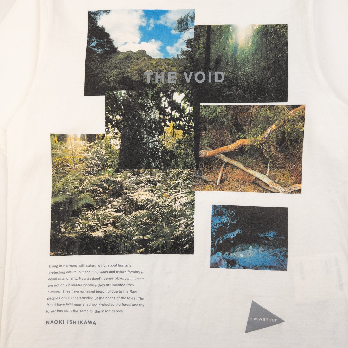 Vintage And Wander X Naoki Ishikawa The Void SAMPLE T Shirt Size S
