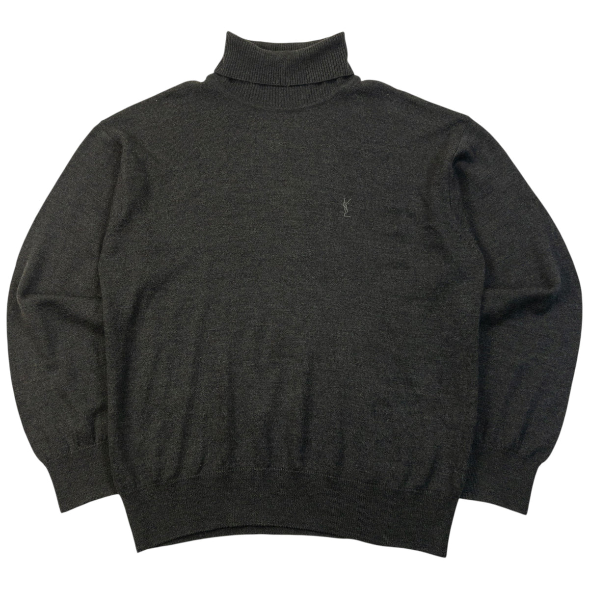 Vintage 90s YSL Yves Saint Laurent Turtleneck Jumper Size XS