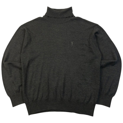 Vintage 90s YSL Yves Saint Laurent Turtleneck Jumper Size XS