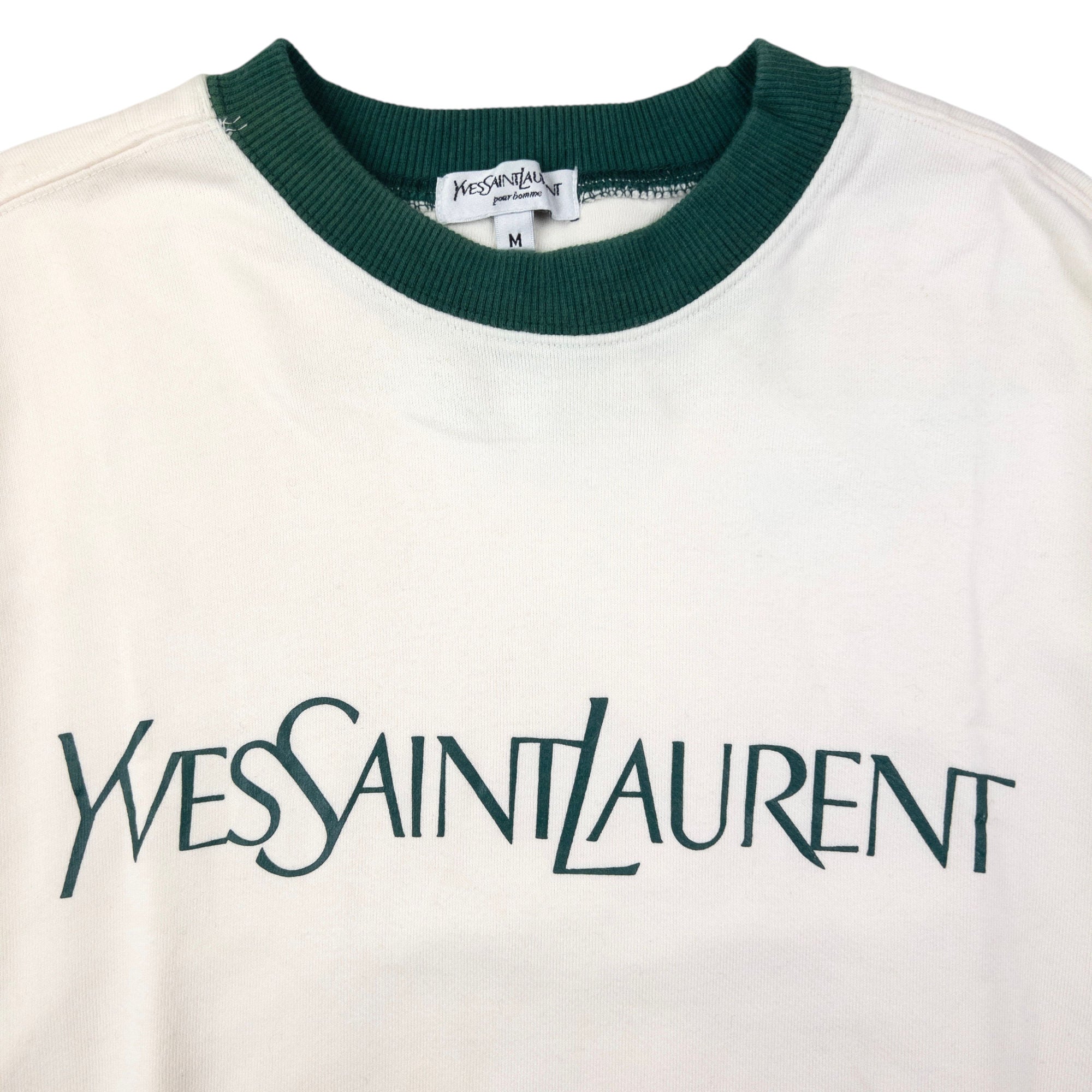 Vintage YSL Yves Saint Laurent Sweatshirt Size M