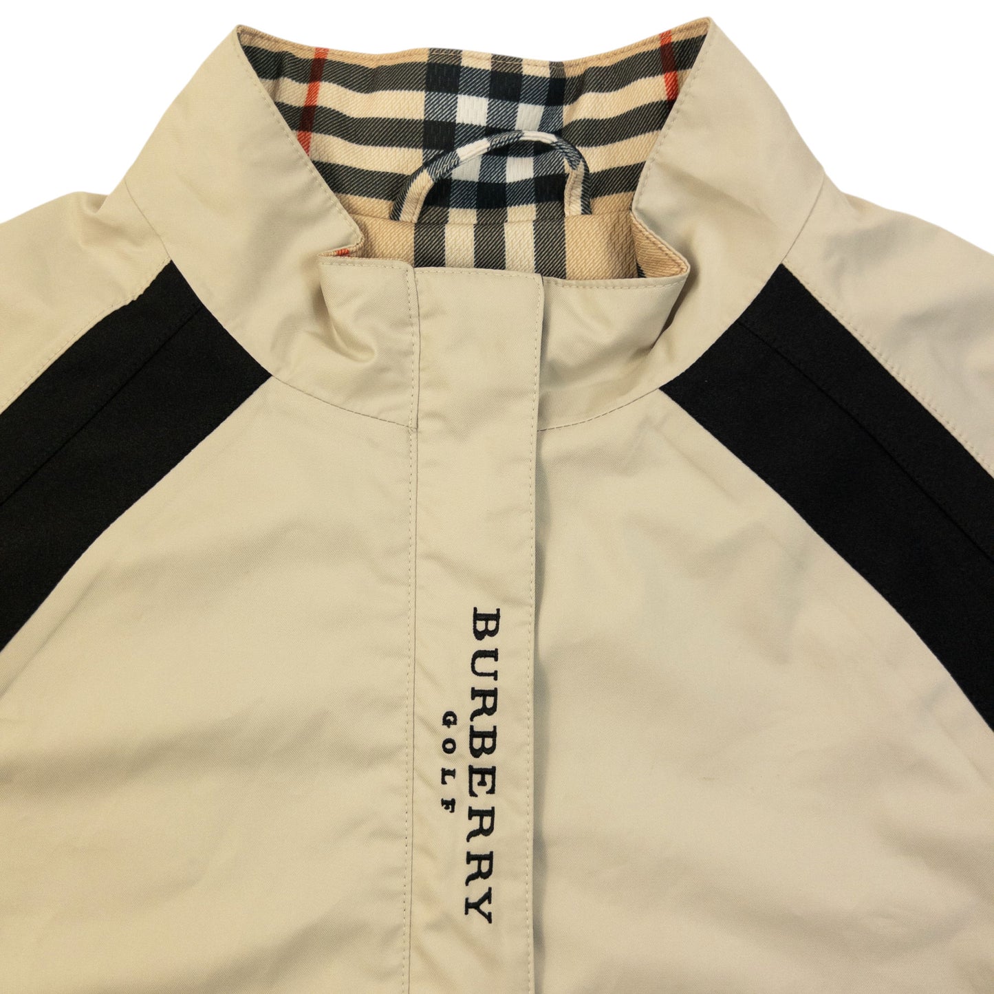 Vintage 2000s Burberry Golf Waterproof Jacket Womens Size M