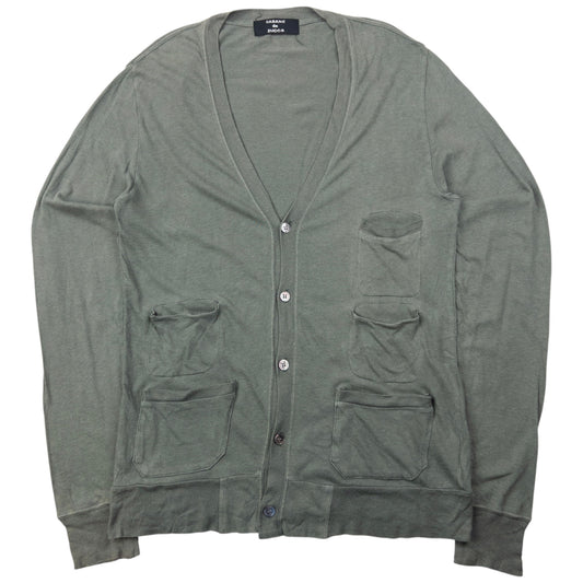 Vintage Cabane De Zucca By Issey Miyake Multi Pocket Cardigan Size M