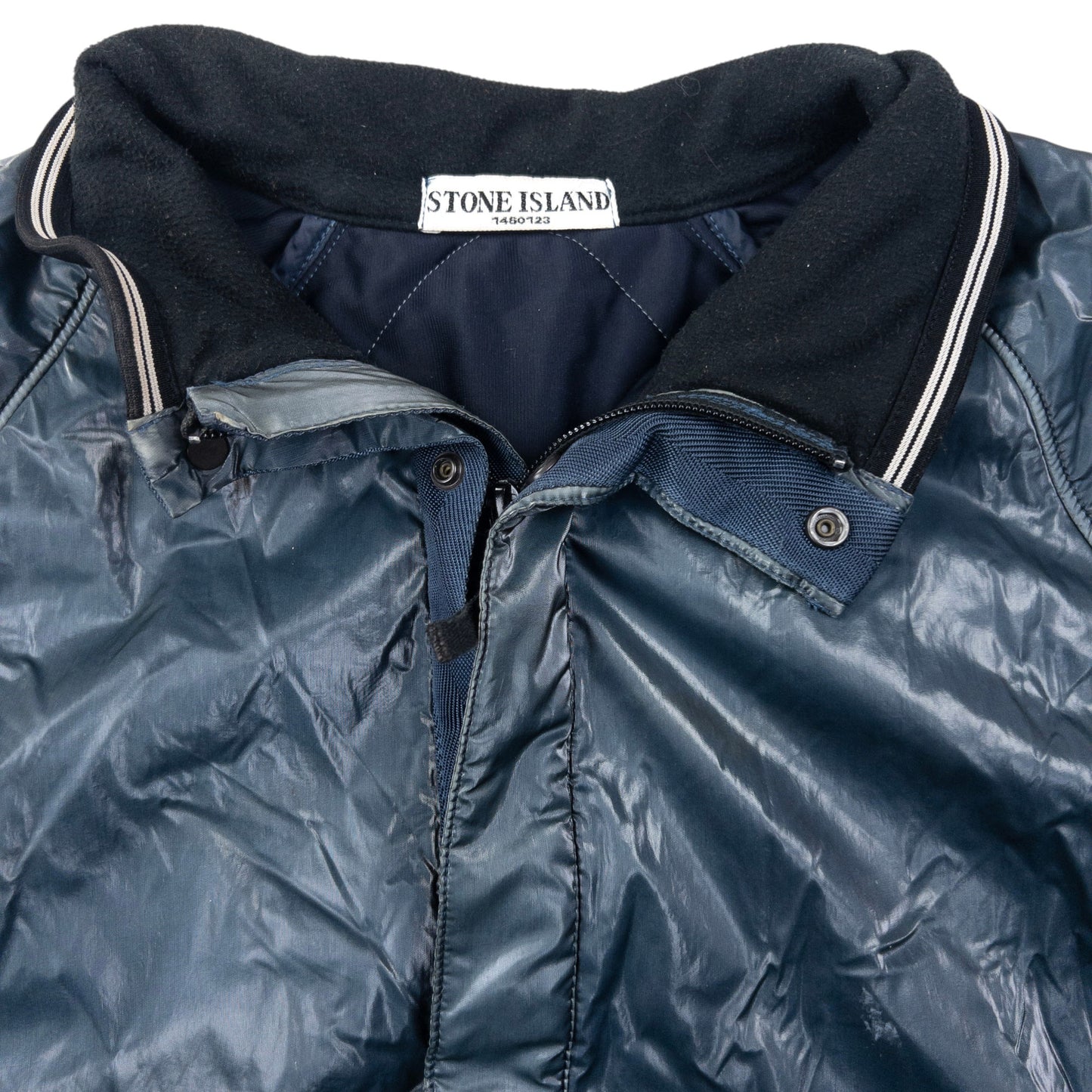 Vintage 2008 Stone Island Prismatic Silk Jacket Size XL