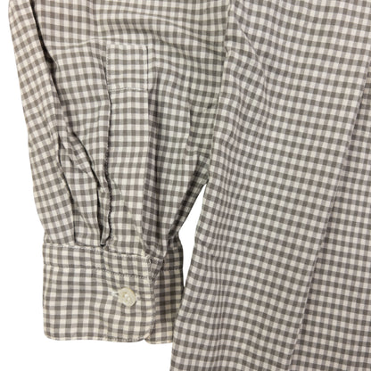 Vintage Issey Miyake Checkered Long Sleeve Button Up Shirt Size M