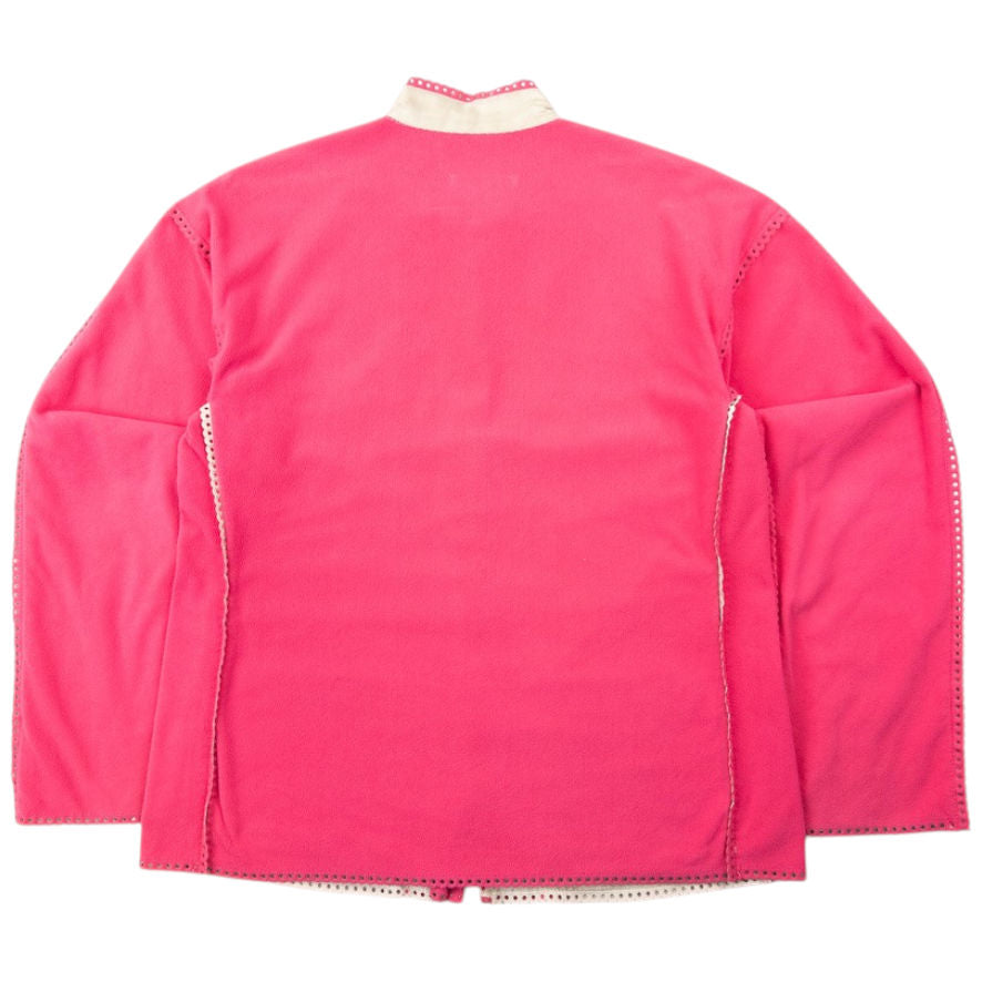 Vintage Issey Miyake Reversible Silk & Fleece Jacket Womens Size S