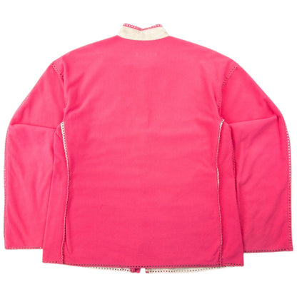 Vintage Issey Miyake Reversible Silk & Fleece Jacket Womens Size S