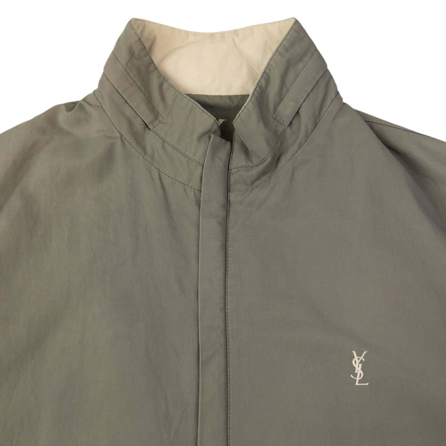 Vintage YSL Yves Saint Laurent Zip Up Jacket Size M