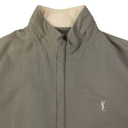 Vintage YSL Yves Saint Laurent Zip Up Jacket Size M