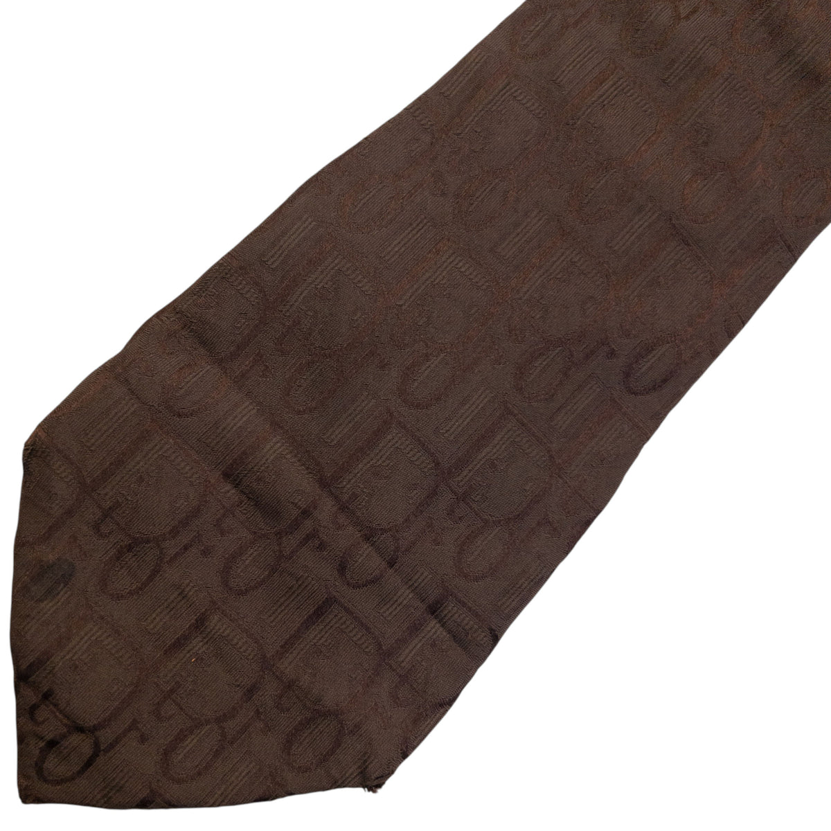 Vintage Dior Monsieur Monogram Silk Tie