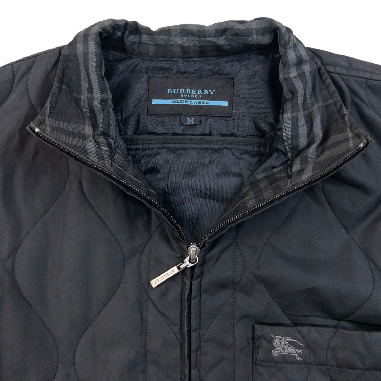 Vintage 2000s Burberry Blue Label Quilted Jacket Size M