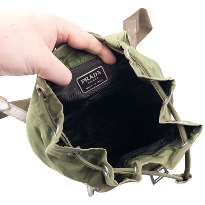 Vintage 2000s Prada Bucket Backpack