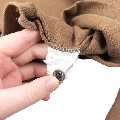 Vintage Hysteric Glamour Skull Graphic Long Sleeve Polo Shirt Womens Size S