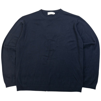 Vintage 2000s YSL Yves Saint Laurent Wool Jumper Size L