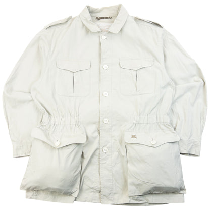 Vintage 90s Burberry Roll Sleeve Jacket Size M