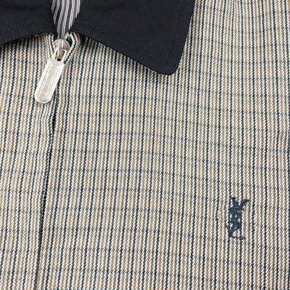 Vintage 90s YSL Yves Saint Laurent Harrington Jacket Size M