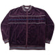 Vintage 80s Dior Monsieur Zip Up Velour Bomber Jacket Size L