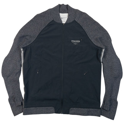 Vintage 2016 Nike Gyakusou Undercover Lab Laser-Cut Jacket in black, photo 2