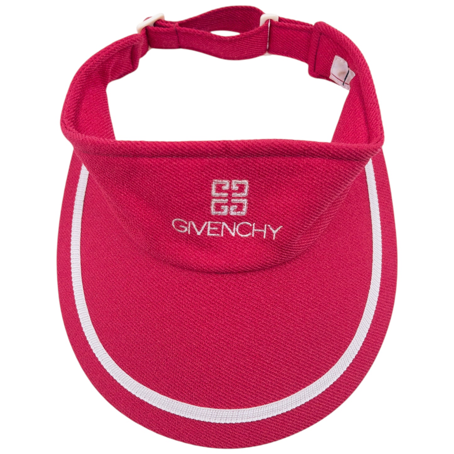 Vintage 90s Givenchy Embroidered Visor Hat
