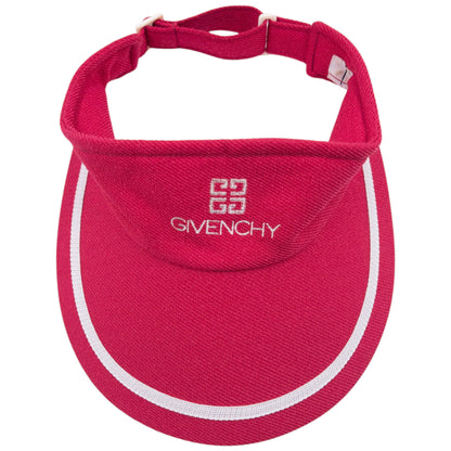 Vintage 90s Givenchy Embroidered Visor Hat
