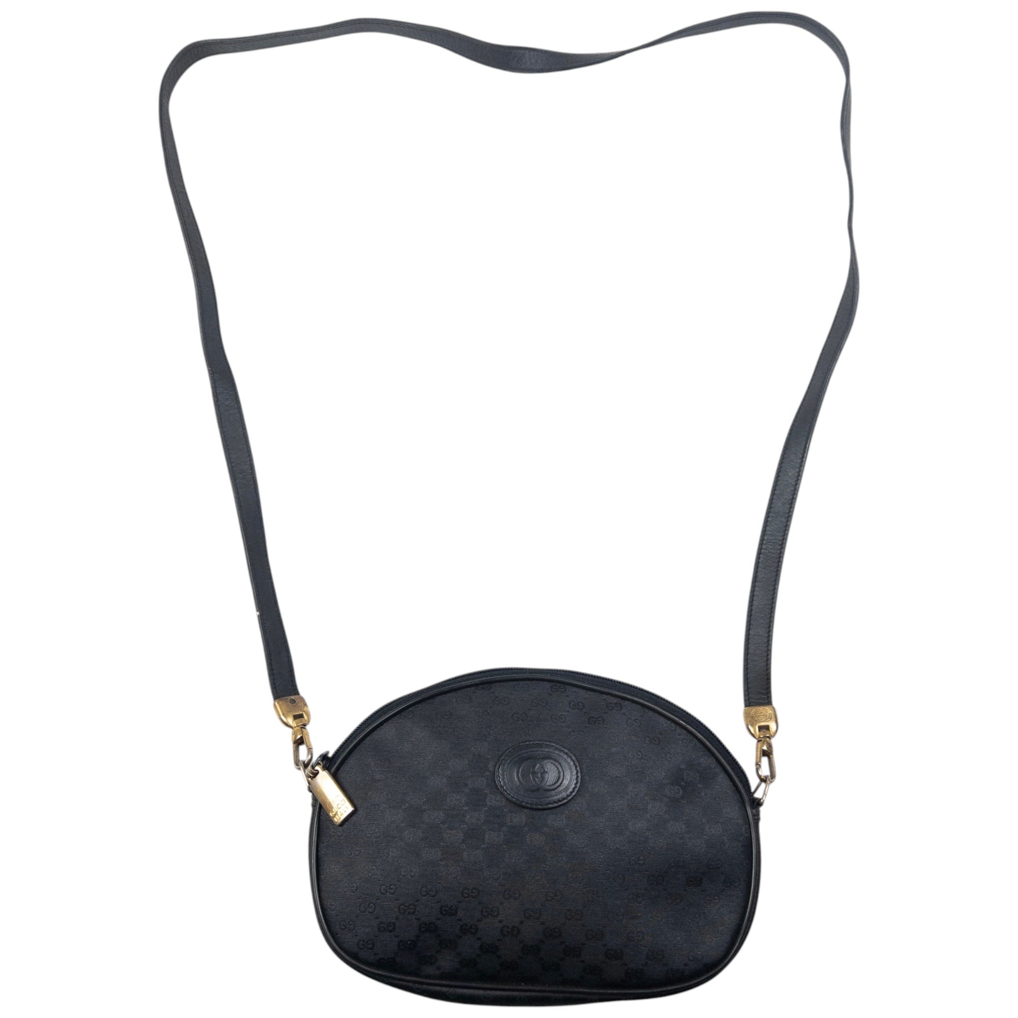 Vintage Gucci Monogram Crossbody Bag