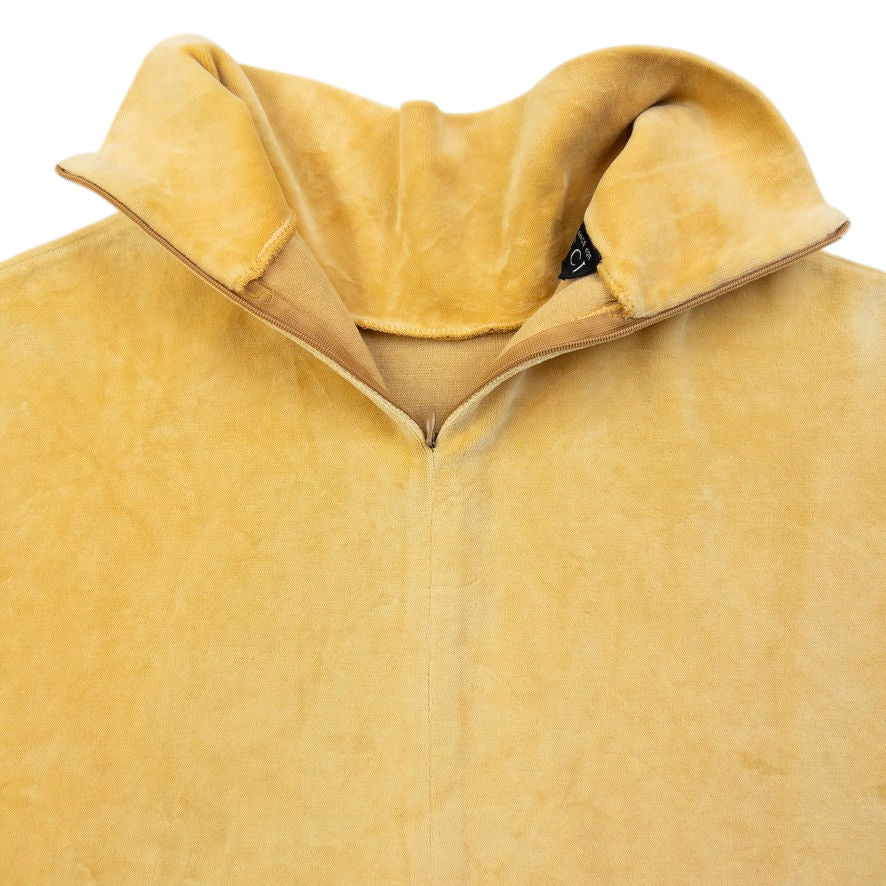 Vintage 90s Gucci By Tom Ford Velour Sleeveless Turtleneck Jumper Size L