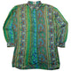 Vintage 90s Versace V2 Mosaic Paisley Print Long Sleeve Button Up Shirt Size S