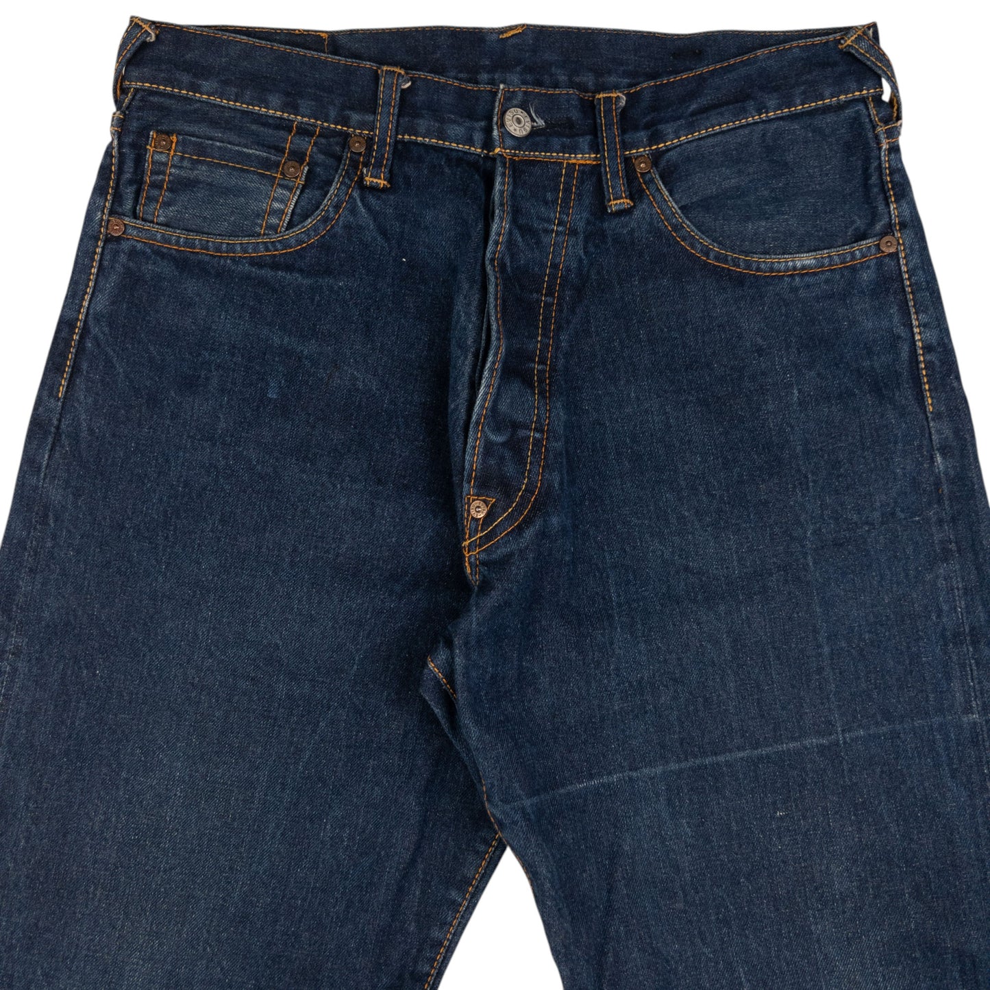 Vintage Evisu Painted Daicock Japanese Denim Jeans Size W32