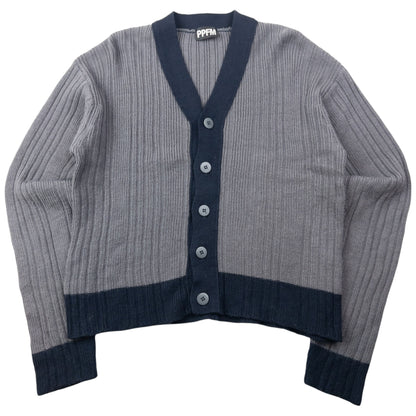 Vintage 2000s PPFM Ribbed Cardigan Size S