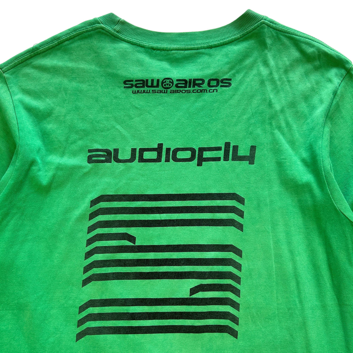 Vintage Stussy x Audiofly T Shirt Size L
