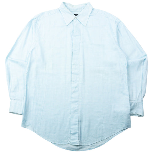 Vintage 90s Issey Miyake Long Sleeve Button Up Shirt Size M
