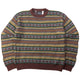 Vintage 80s CP Company Striped Knit Jumper Size S
