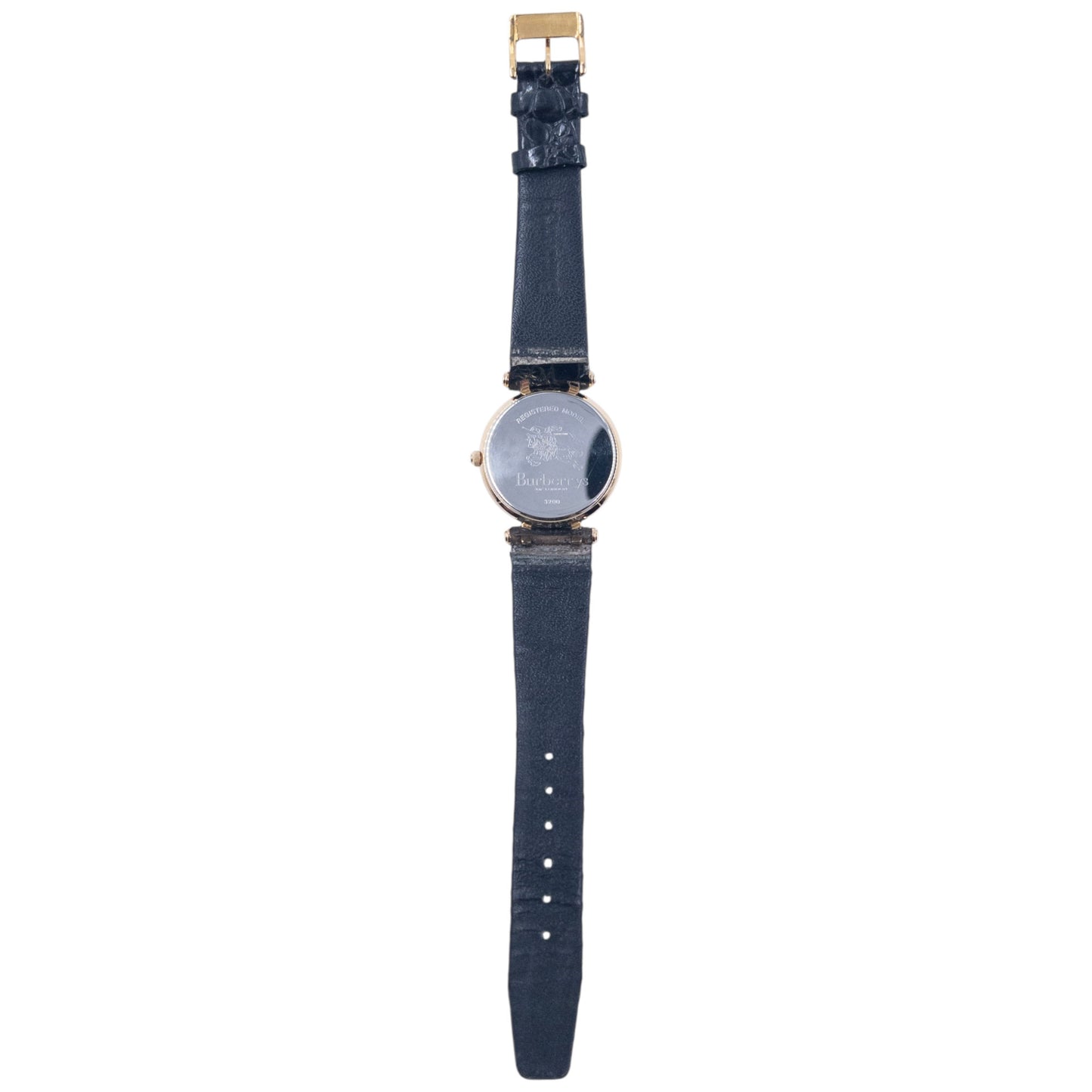 Vintage 90s Burberry Leather Watch