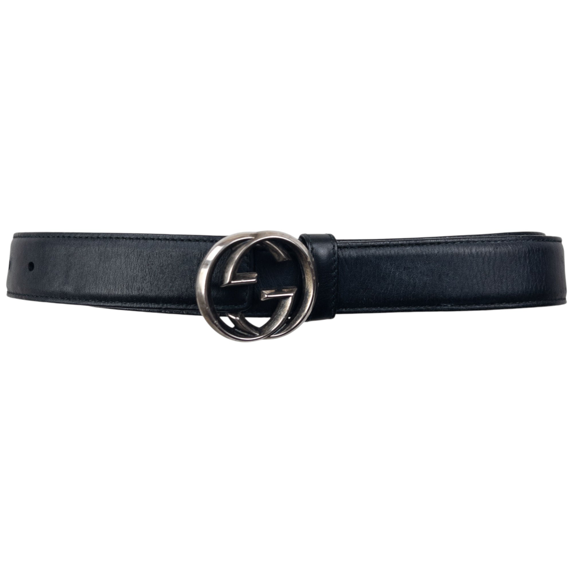 Vintage Gucci Leather Belt Size W40