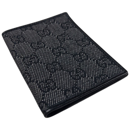 Vintage Gucci Monogram Leather Card Holder