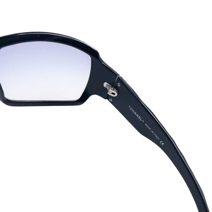 Vintage 2000s Chanel Embossed Sunglasses
