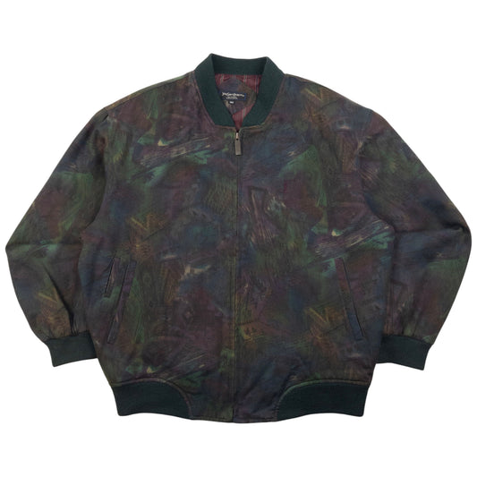 Vintage YSL Yves Saint Laurent Bomber Jacket Size L
