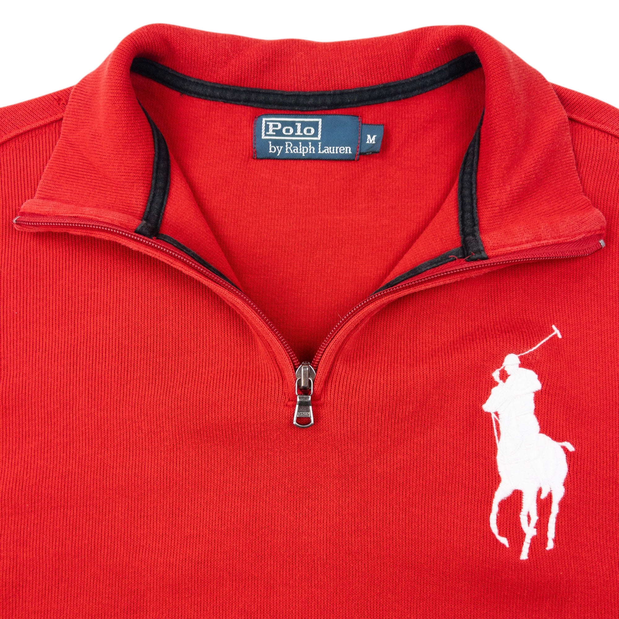 Vintage Polo Ralph Lauren Q Zip Sweatshirt Size M
