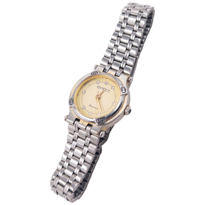 Vintage 90s Gucci Diamanté Watch