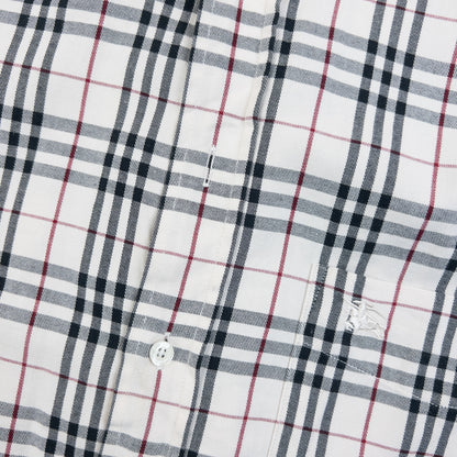 Vintage 2000s Burberry Nova Check Long Sleeve Button Up Shirt Size S